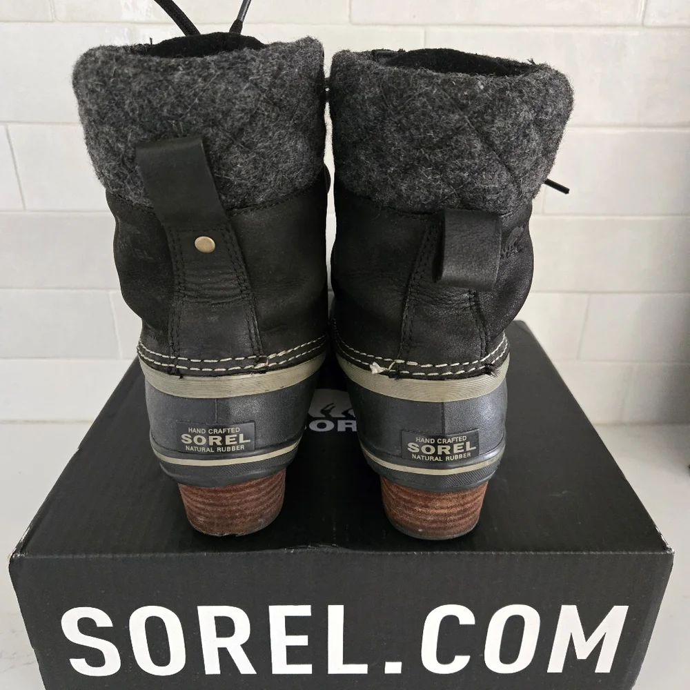Sorel Slimpack II Lace-Up Waterproof Leather Insulated Rubber Winter Snow Boot 9 - Picture 5 of 9